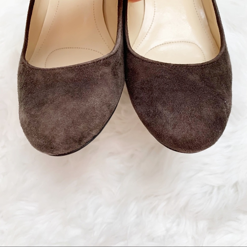 Calvin Klein brown dress wedges Baylor RELISTED - Picture 6 of 8